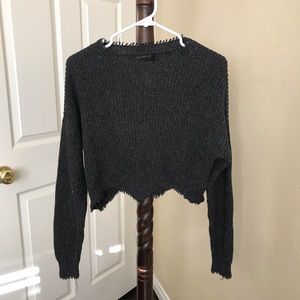 Cropped sweater